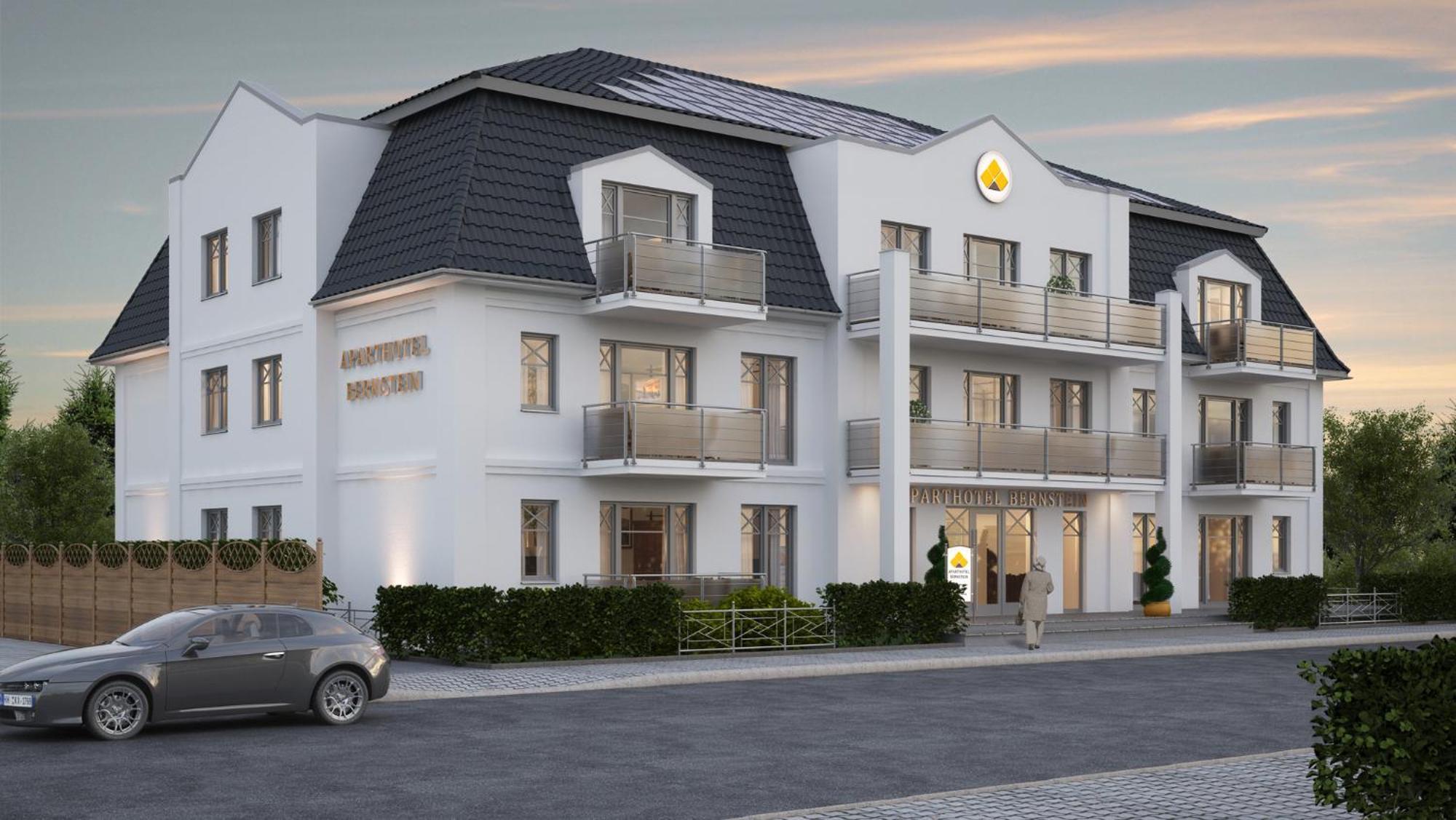Aparthotel Bernstein Бюзум Экстерьер фото
